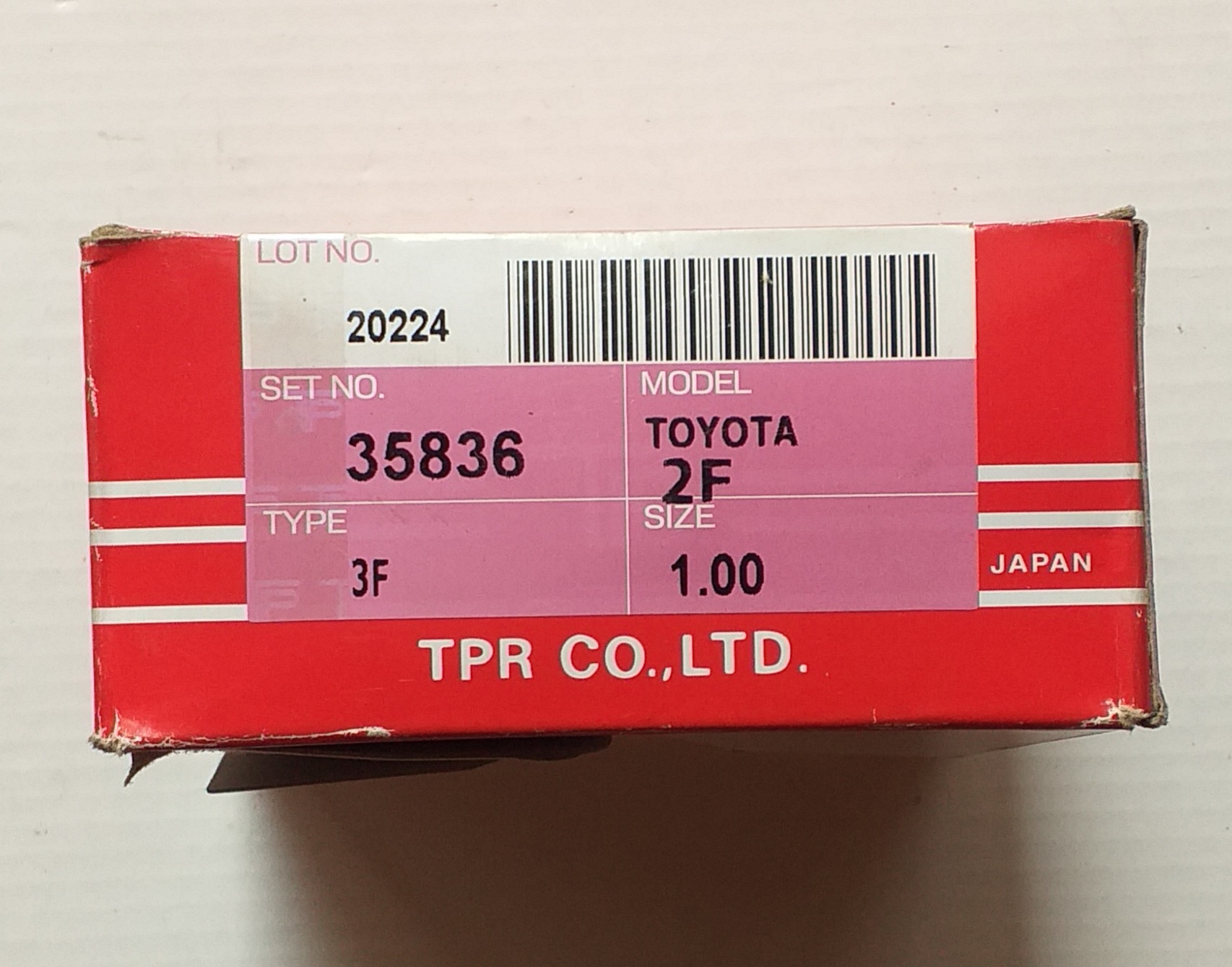 Anillos Toyota